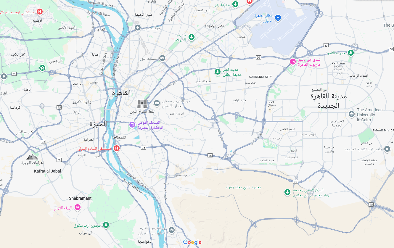 Contact map